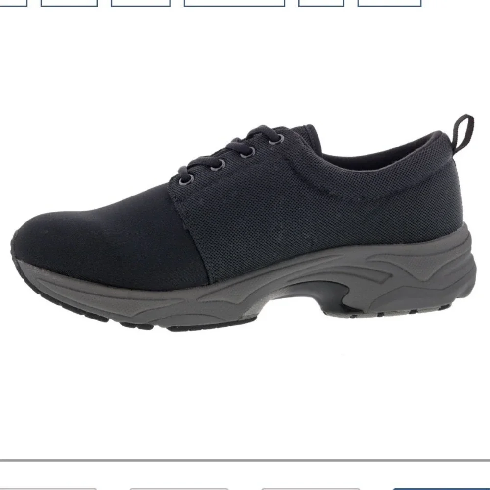 Drew Men's‎ Exceed Black Lace Up Comfort Casual Walking Shoe 10.5 Extra Wide